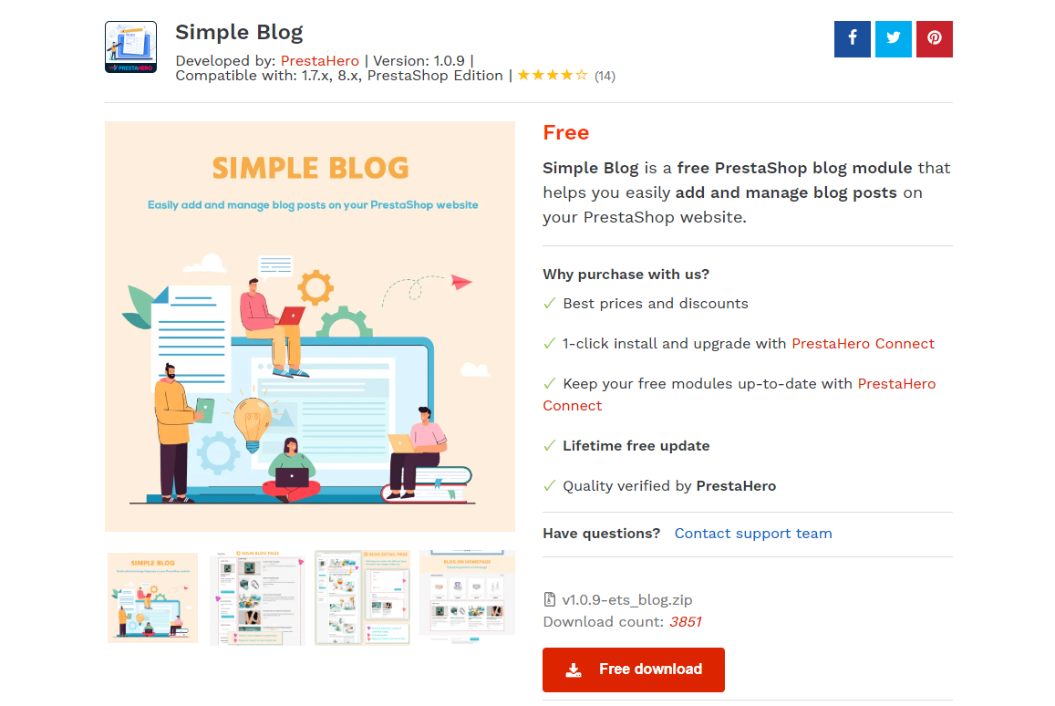 Jak uruchomić blog na PrestaShop?