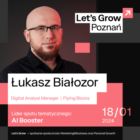 Liderzy spotów tematycznych Let's Grow Poznań!