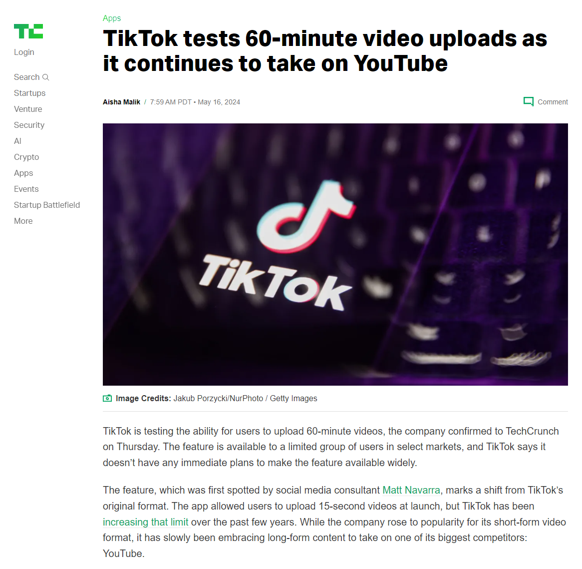 Brak zaufania do Google, 60-minutowe wideo na TikToku i rozwój SGE