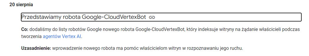 Nowy robot indeksujący AI, audyty SEO, spamerzy z Reddita w Google