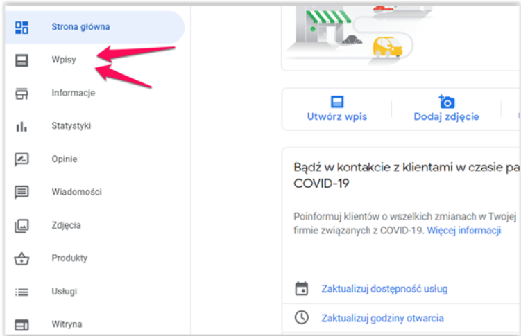 Korzyści z publikowania postów w Google Moja Firma