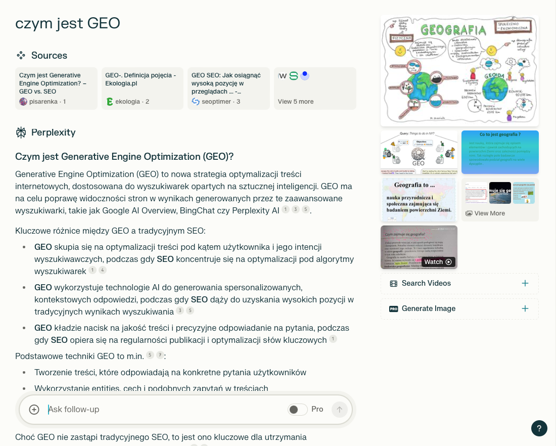 GEO (Generative Engine Optimization)