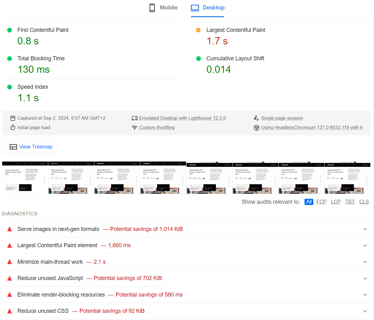 Core Web Vitals