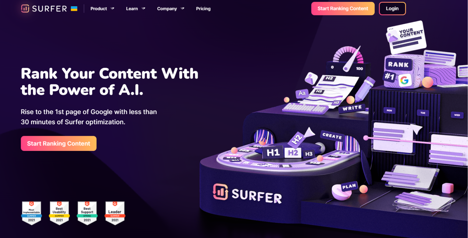 Surfer SEO – niezbędne narzędzie SEO