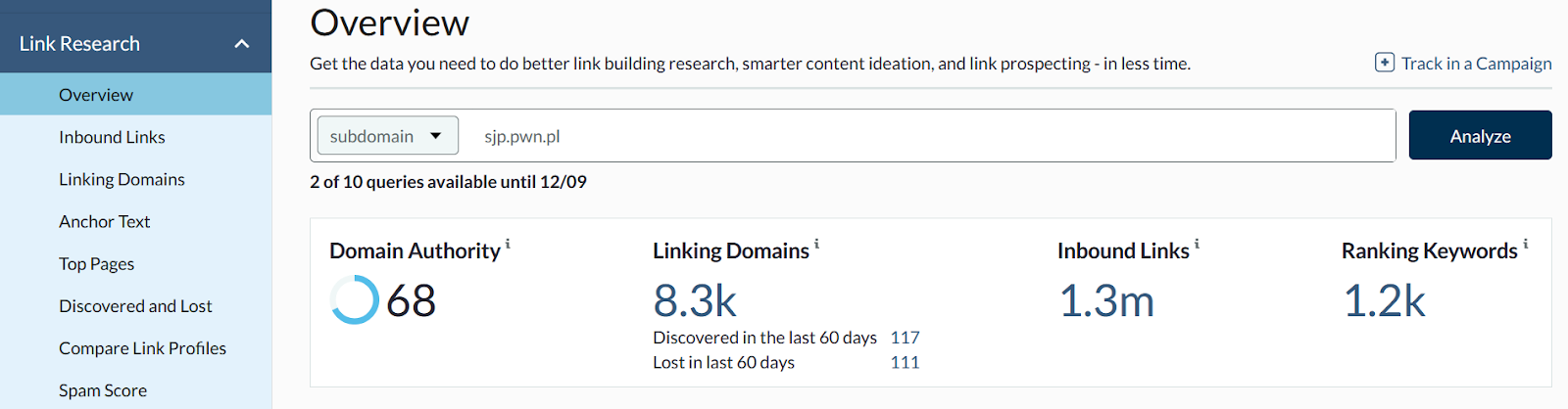 Link Explorer od Moz – co to za narzędzie?