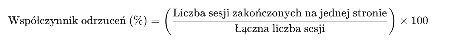 Współczynnik odrzuceń