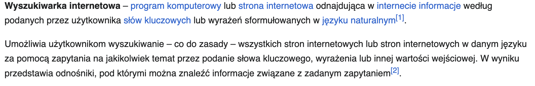 Wyszukiwarka internetowa