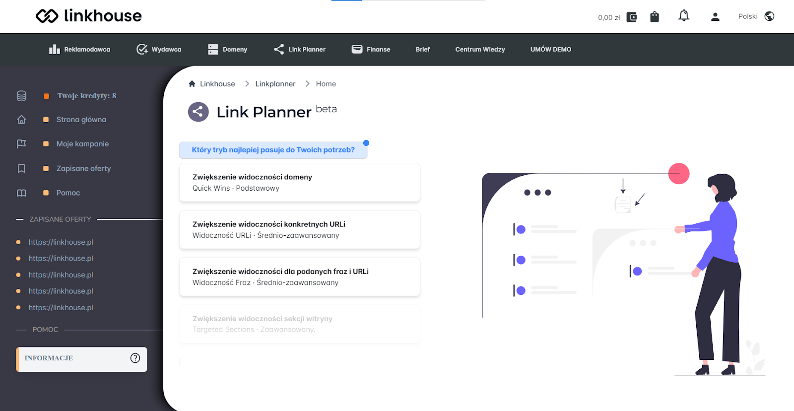 Czym jest Link Planner i jak z niego korzystać?