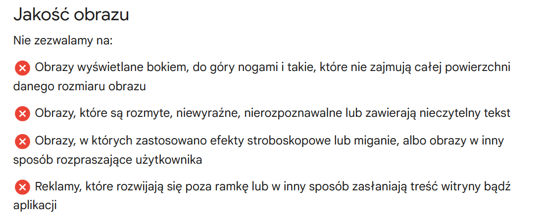 Reklamy graficzne AdWords – 5 najlepszych praktyk