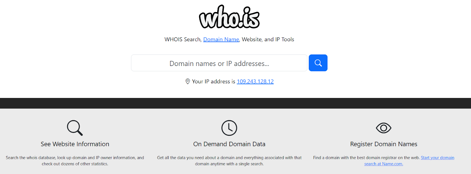 WhoIs