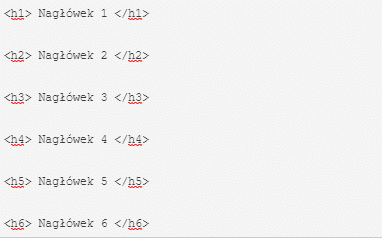 Nagłówek H1 w HTML i znaczenie dla SEO