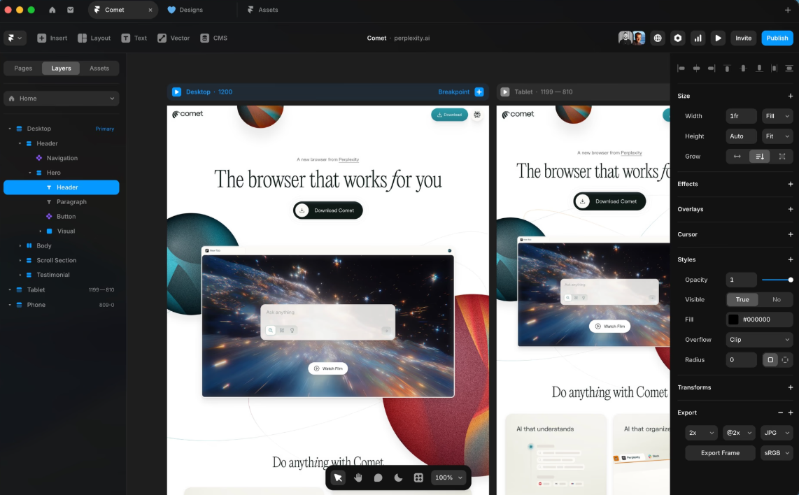 Framer – co to za narzędzie i dlaczego projektanci UI/UX powinni je poznać?