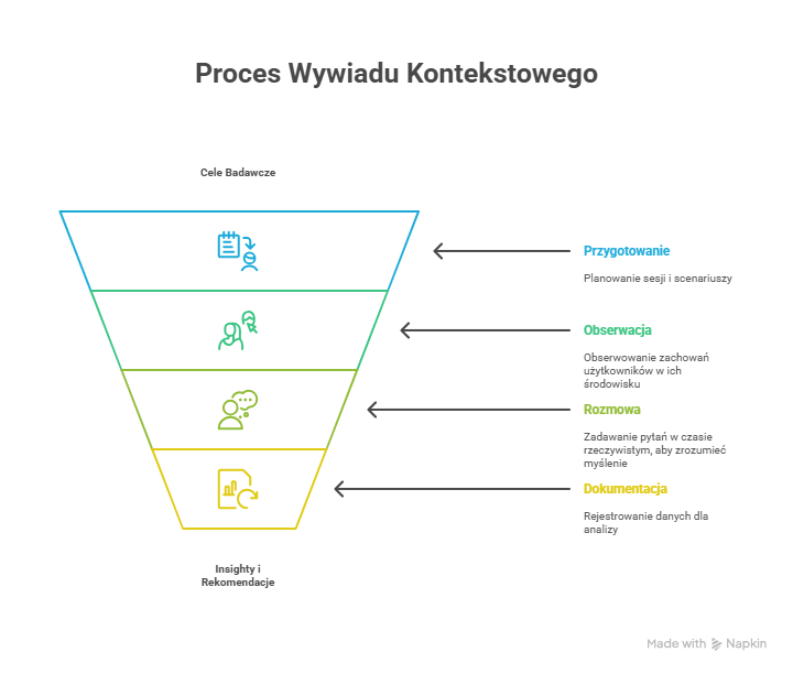 Czym jest wywiad kontekstowy i jak pomaga w projektowaniu UX?