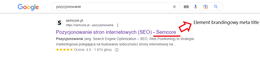 Znacznik title w HTML a SEO strony internetowej