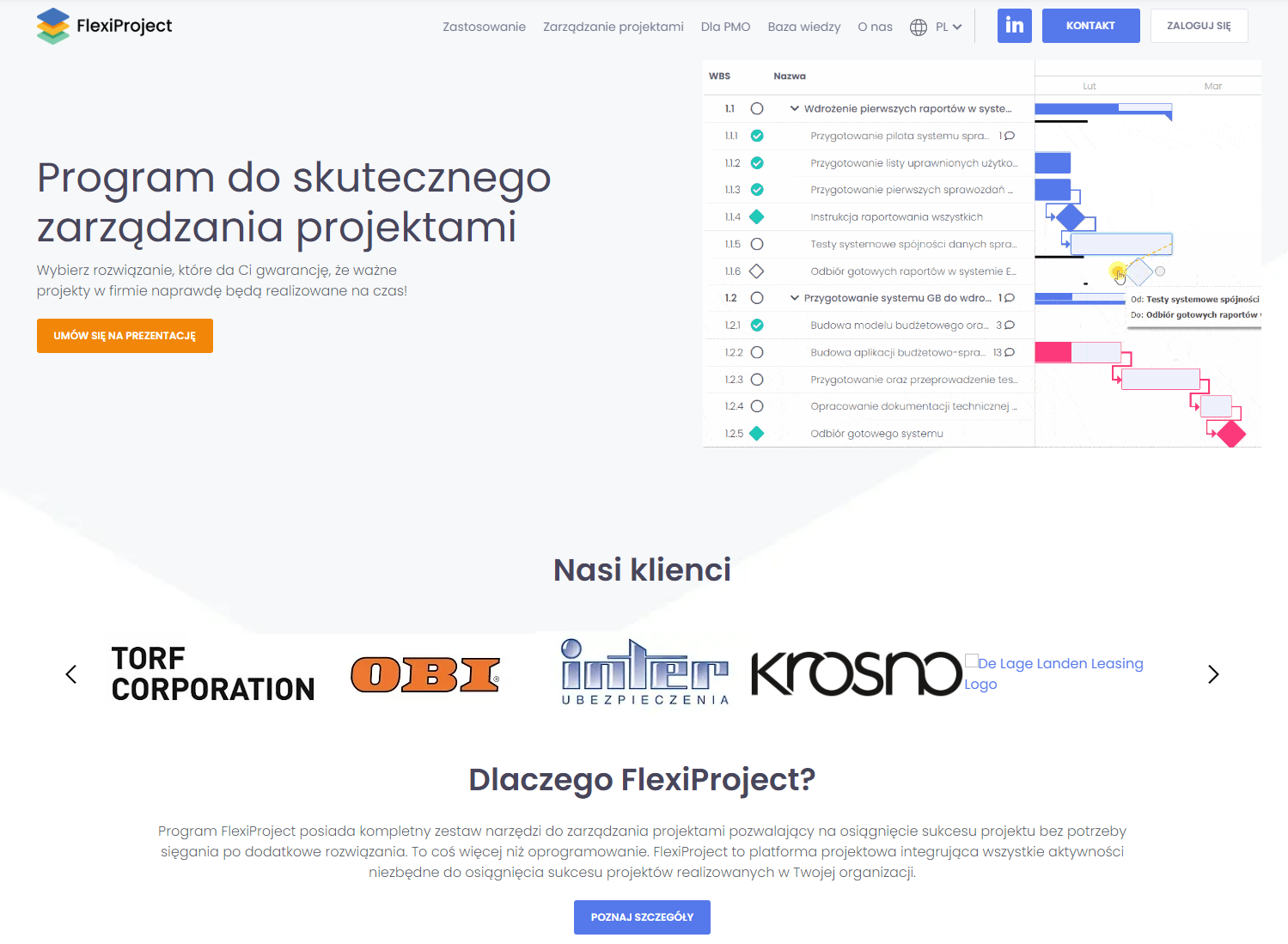Programy do zarządzania projektami - Ranking