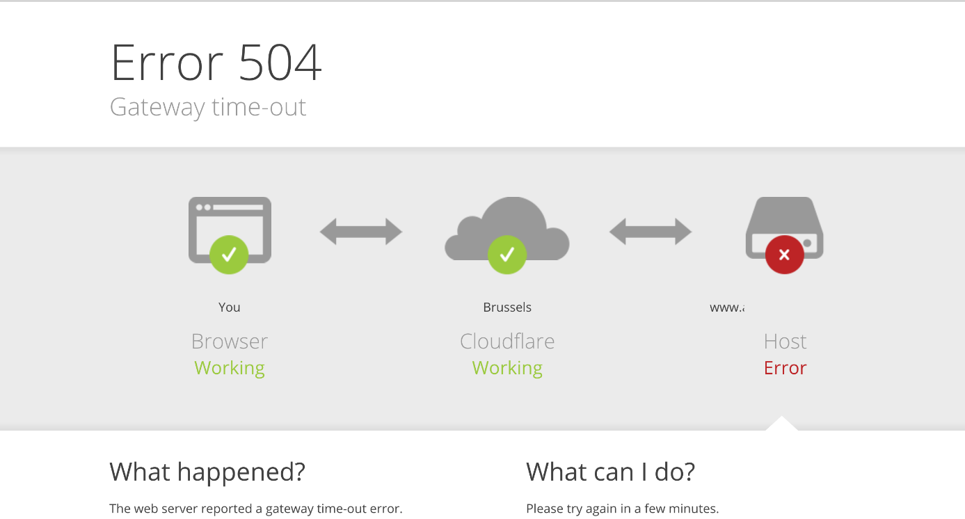 Błąd 504 – co znaczy i jak naprawić?