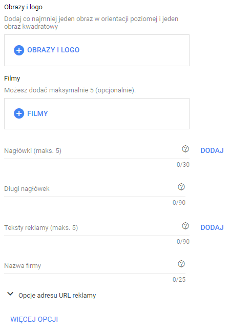 Reklamy elastyczne w Google Ads — Poradnik