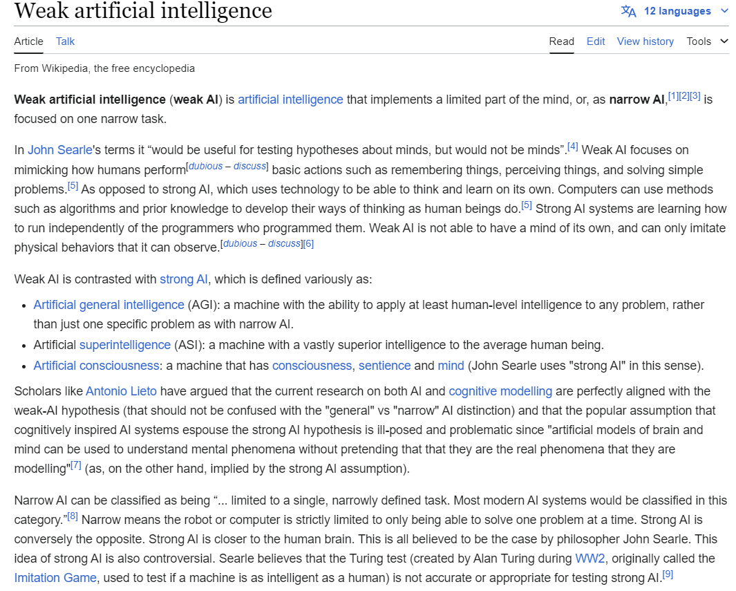 Jakie są rodzaje sztucznej inteligencji?