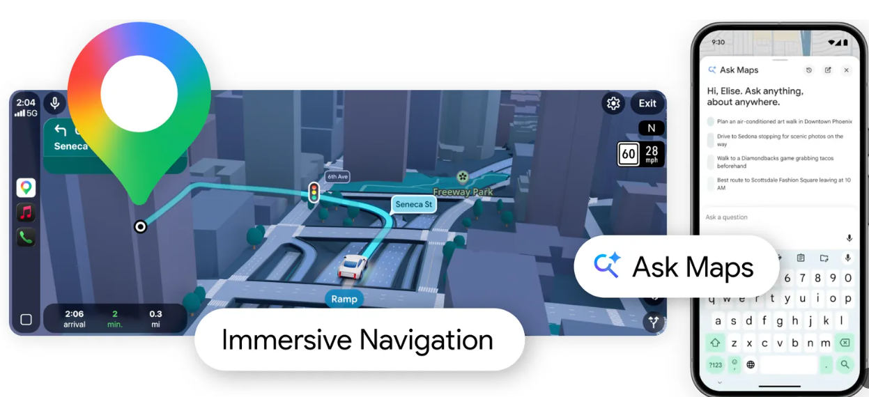 Ask Maps – funkcja Google "Zapytaj mapę", a wyszukiwania lokalnej firmy